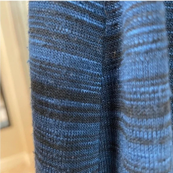 Calvin Klein Blue & Black stretch dress Sz 4 - Picture 6 of 6